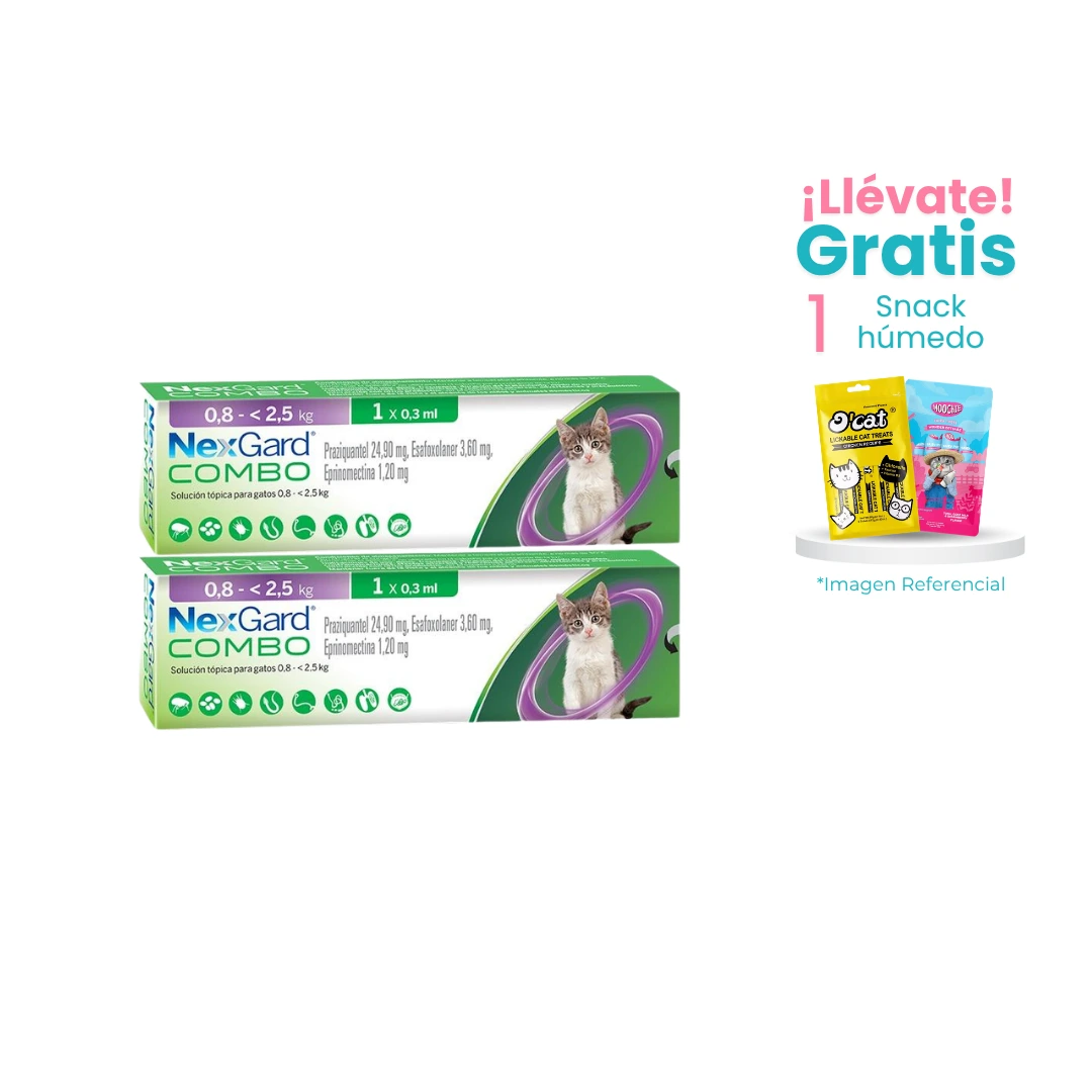 NEXGARD GATITO COMBO X2