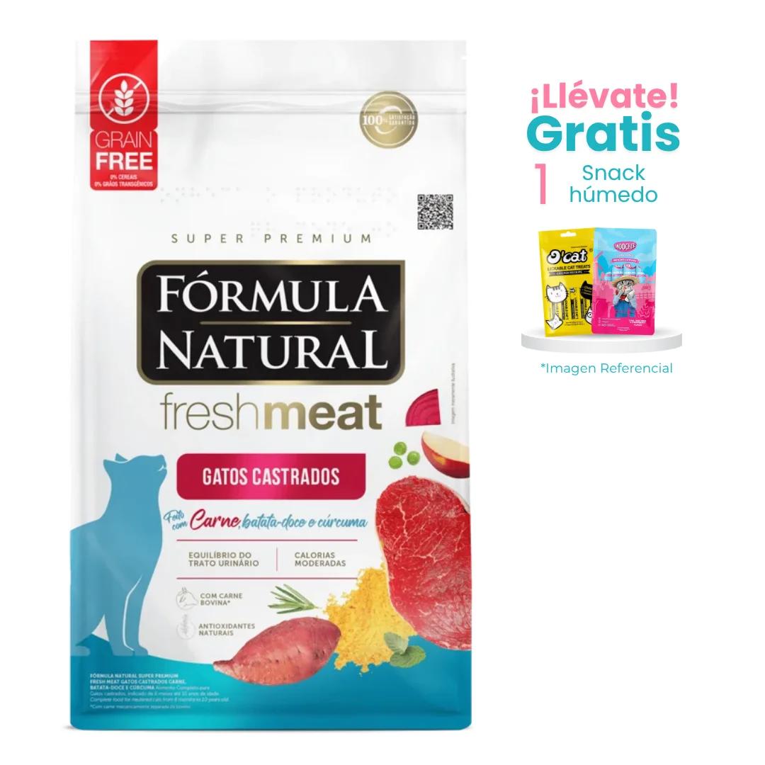 Formula natural gato carne