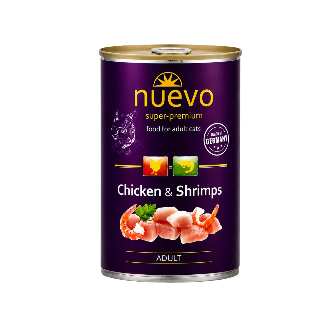 NUEVO 400 GR POLLO Y CAMARON