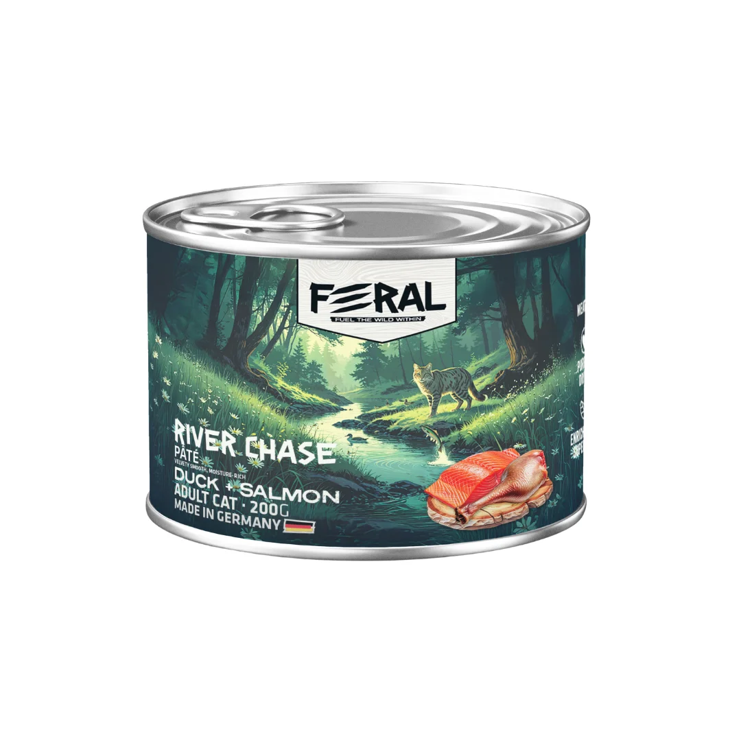 FERAL PATO Y SALMON 200 GR